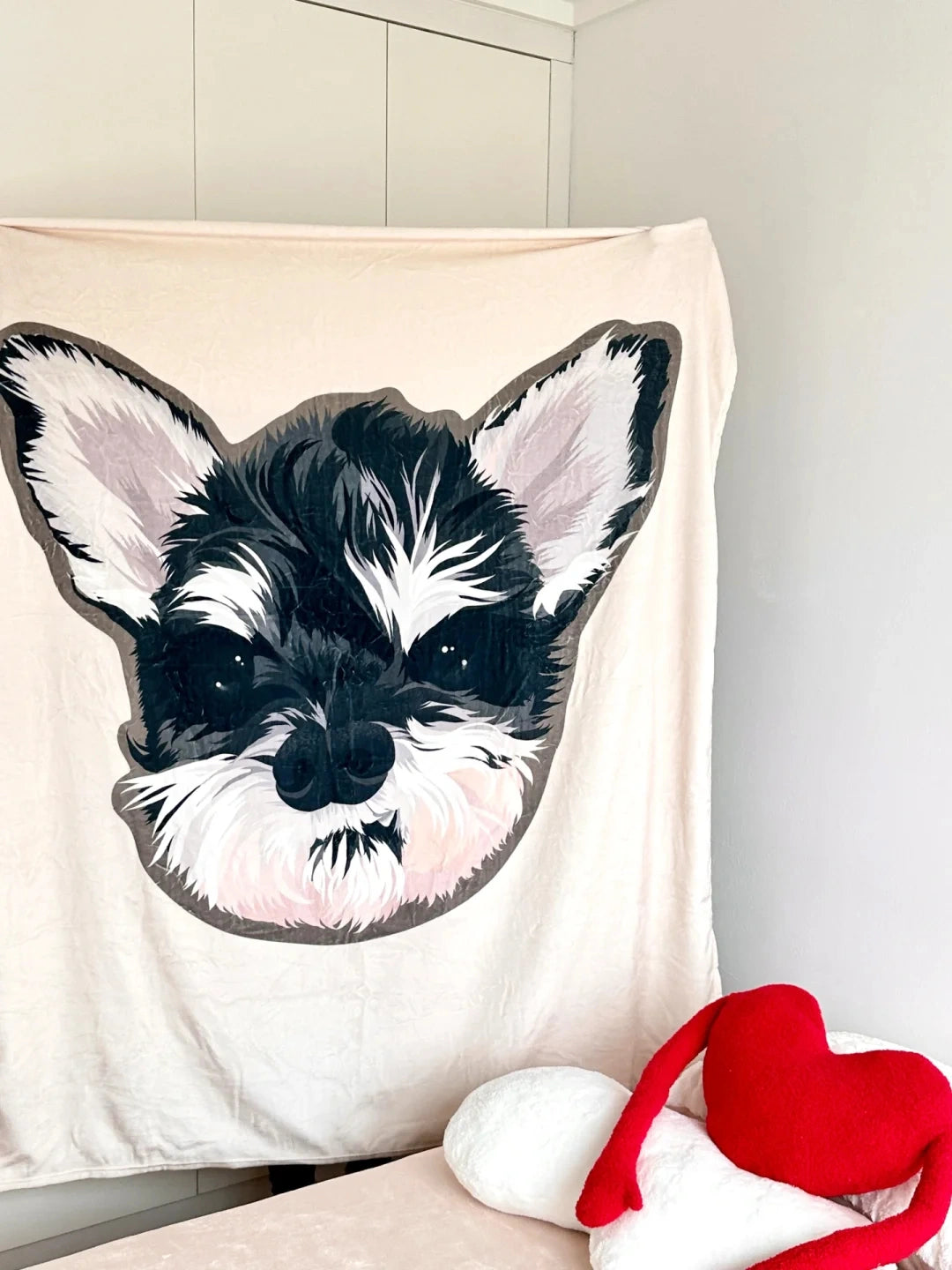 Personalized Pet Photo Art Blanket