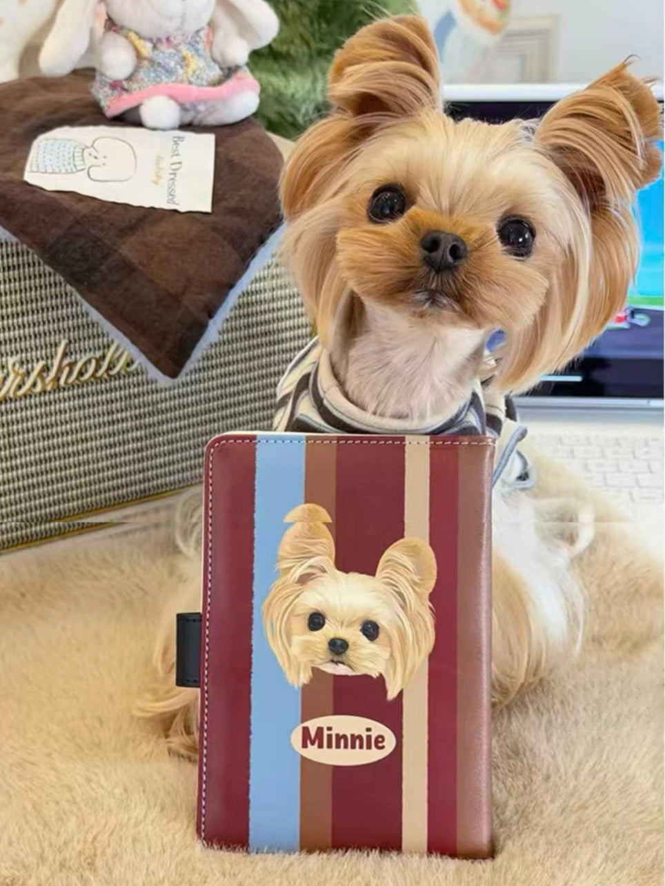 Personalized Pet Photo Art Card Holder