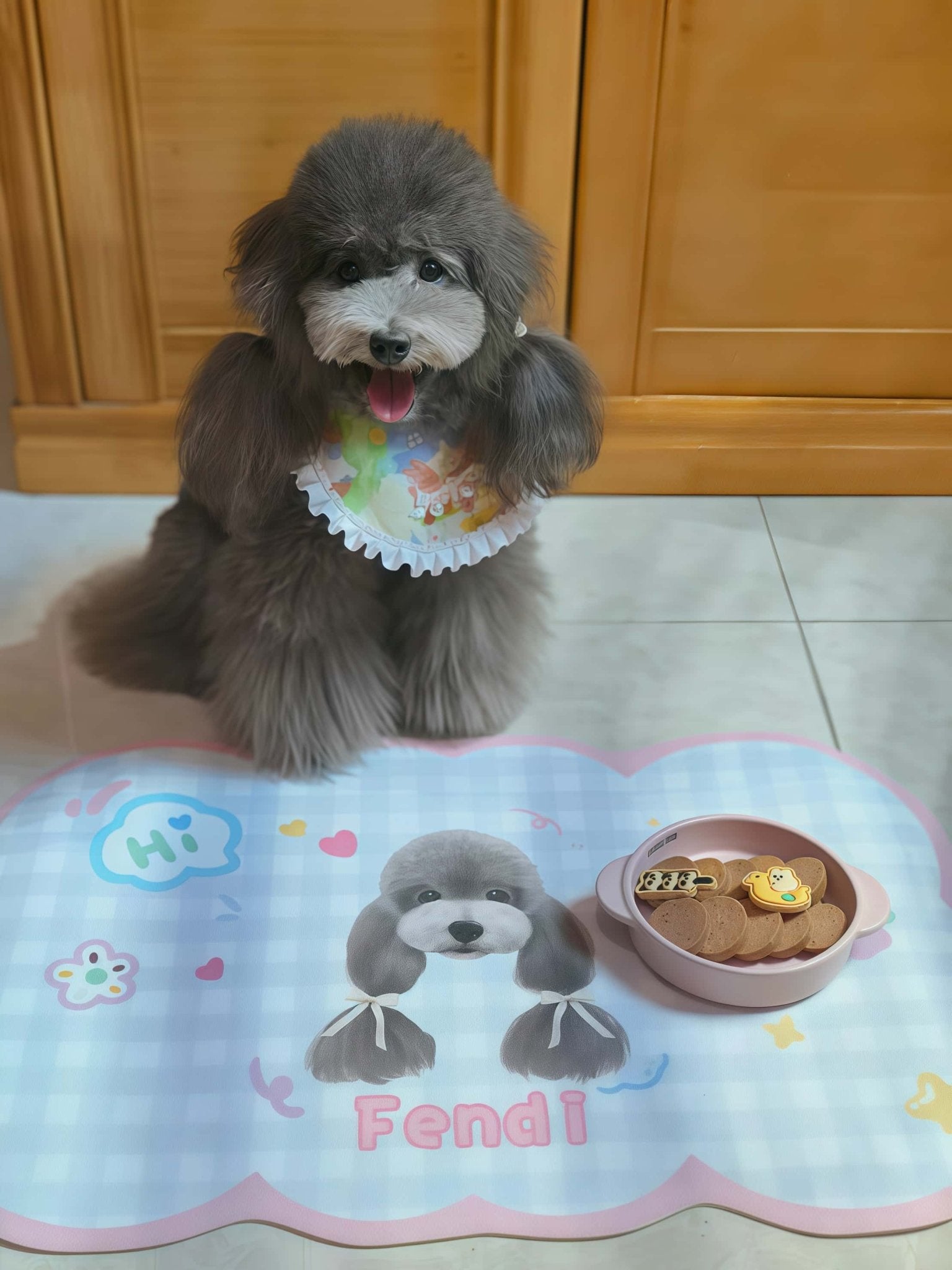 Custom Pet Food Mat (Rectangle)