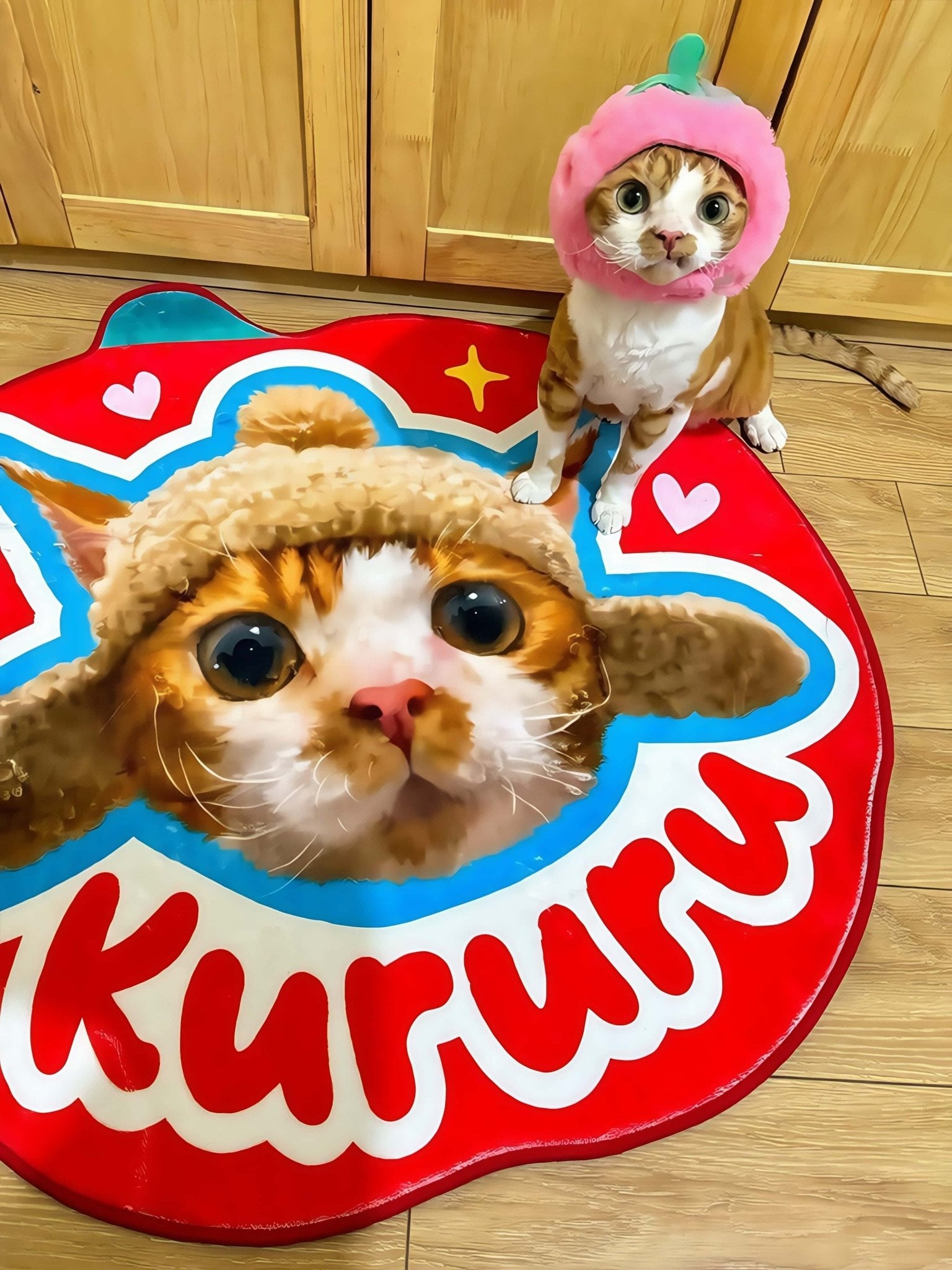 Custom Pet Mat (Playful Shape)