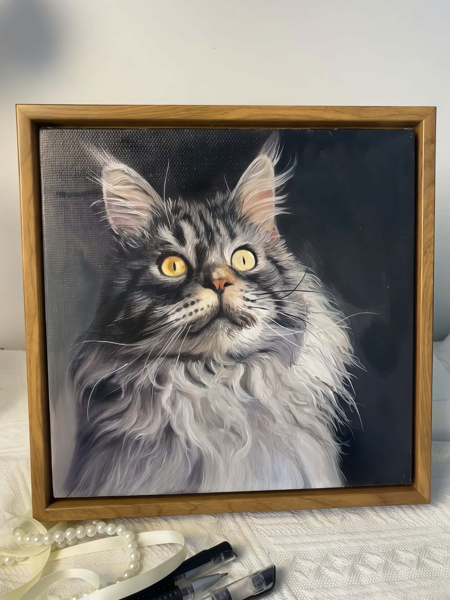 Custom Square Pet Portrait
