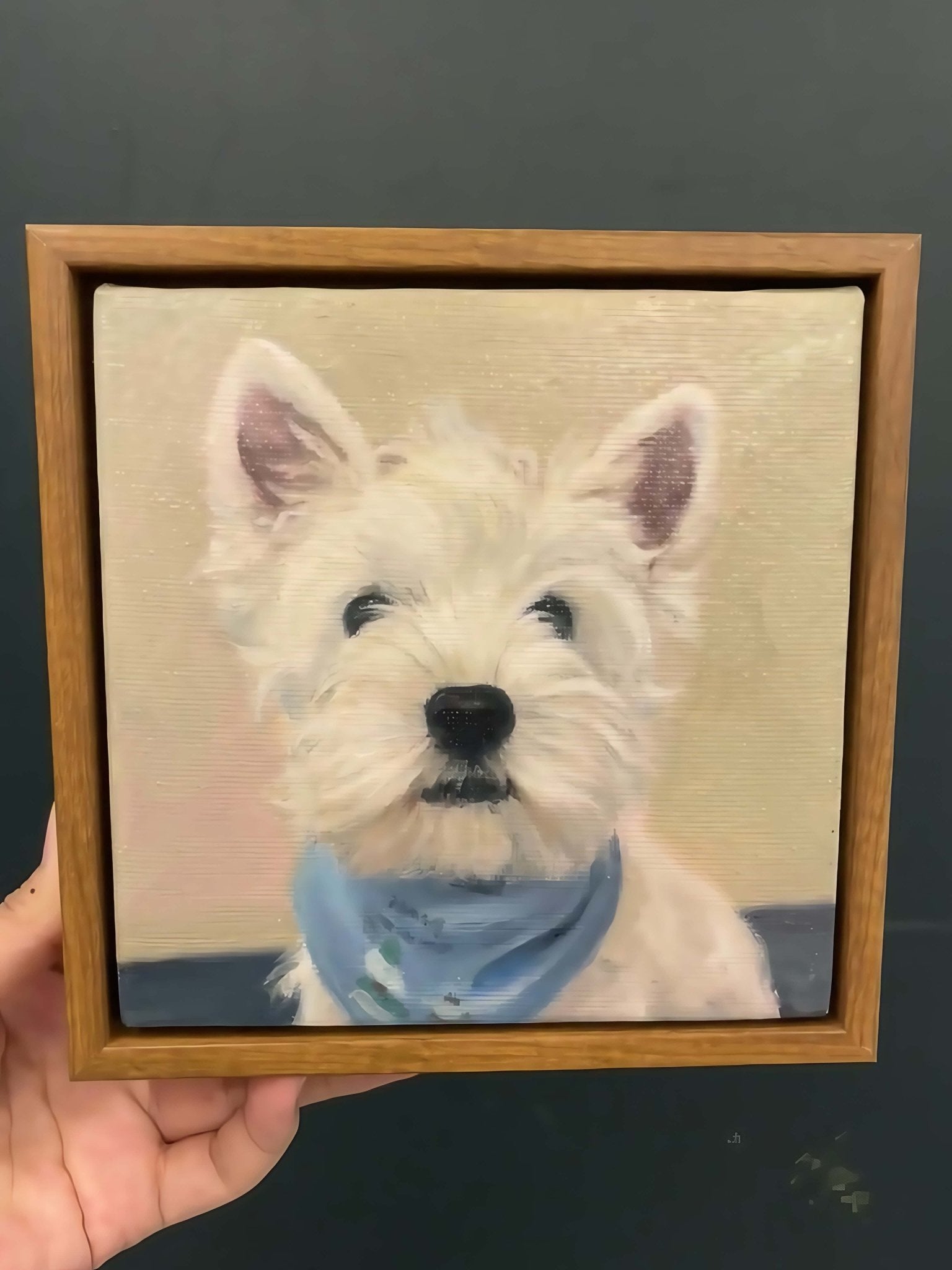 Custom Square Pet Portrait