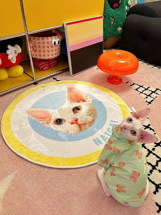 Personalized Pet Photo Art Rug