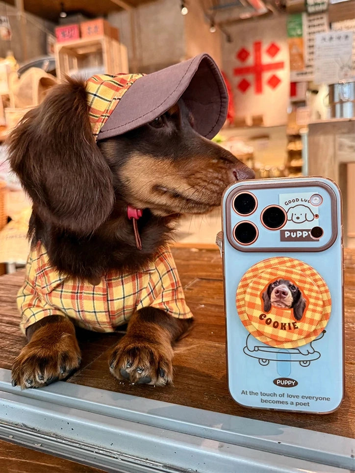 Personalized Pet Photo Art Phone Grip