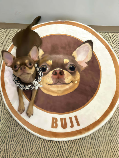Custom Pet Mat (Round)