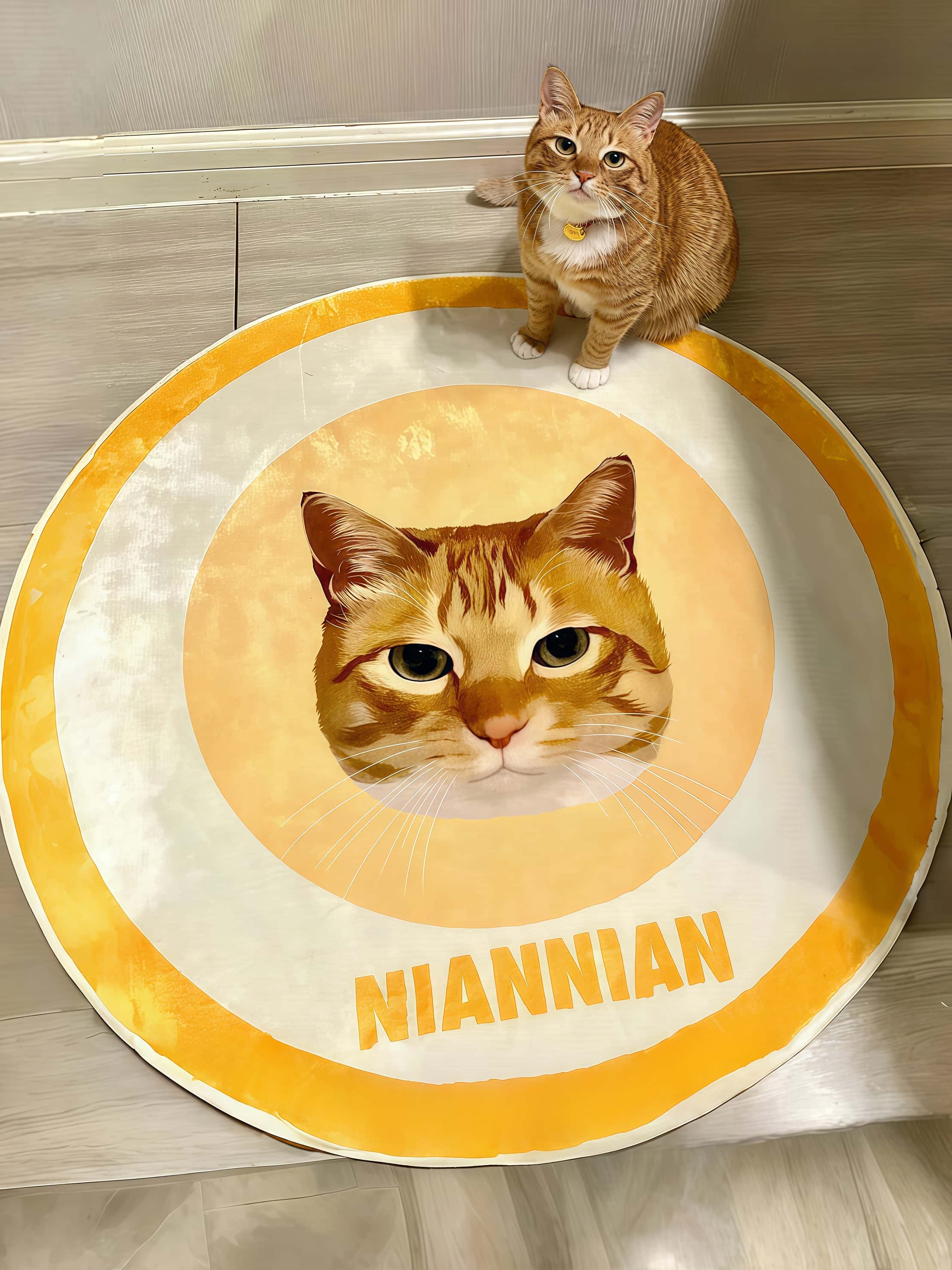 Custom Pet Mat (Round)