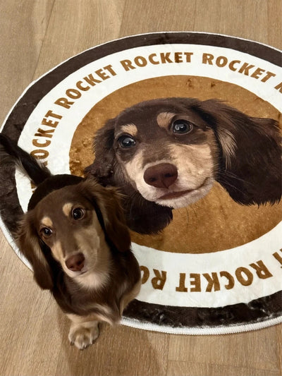 Personalized Pet Photo Art Rug