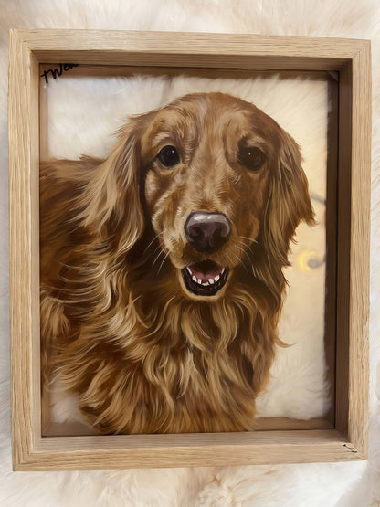 Custom 3D Glass Painting