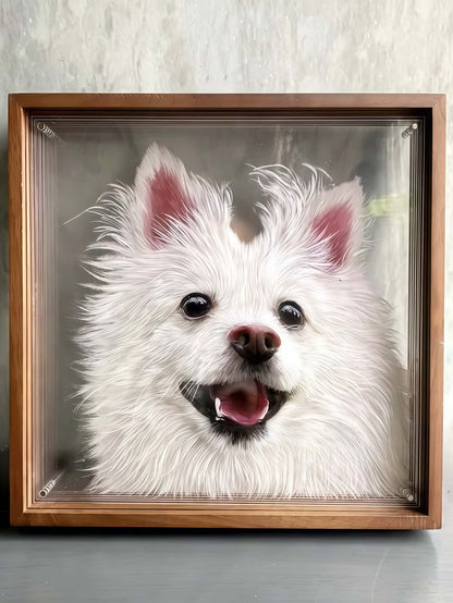 Custom Layered Pet Portraits