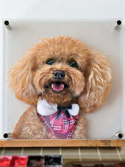 Custom Layered Pet Portraits