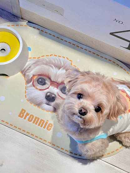 Custom Pet Food Mat