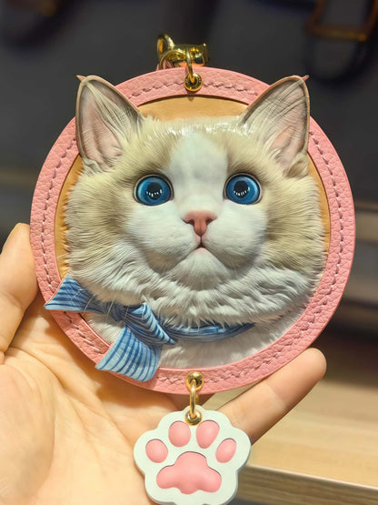 Custom Pet Leather Portraits