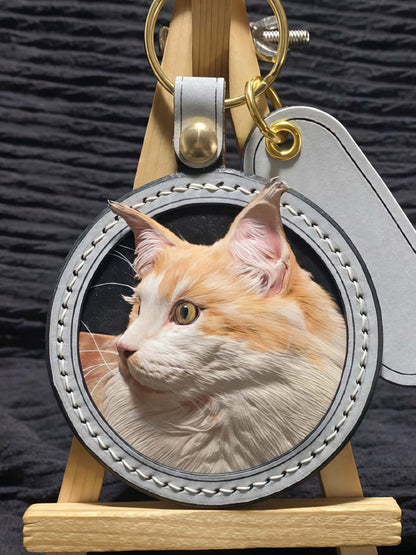 Custom Pet Leather Portraits