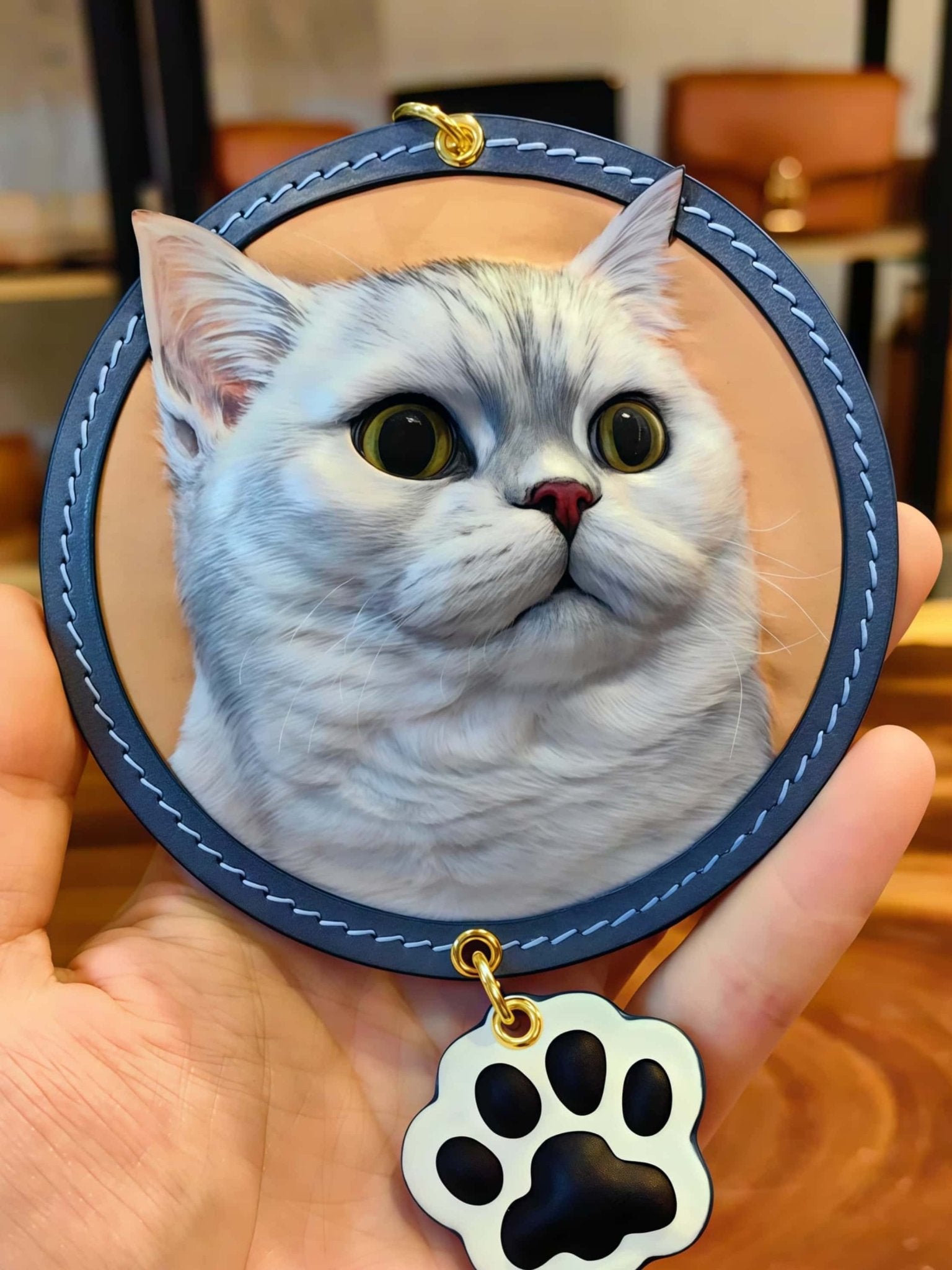 Custom Pet Leather Portraits