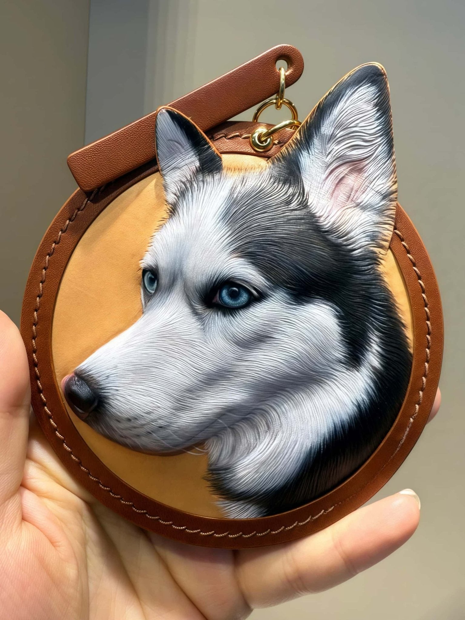 Custom Pet Leather Portraits