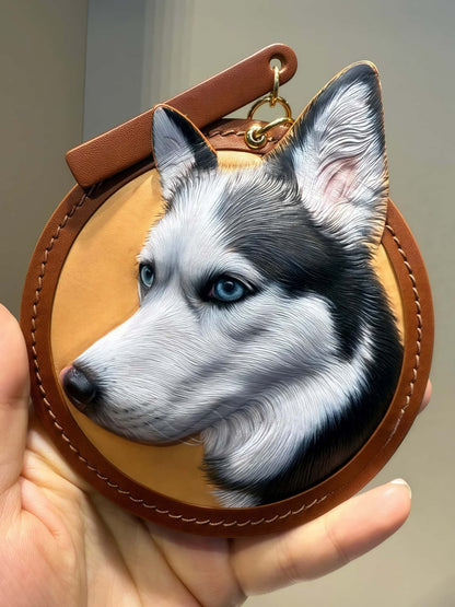 Custom Pet Leather Portraits