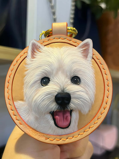 Custom Pet Leather Portraits