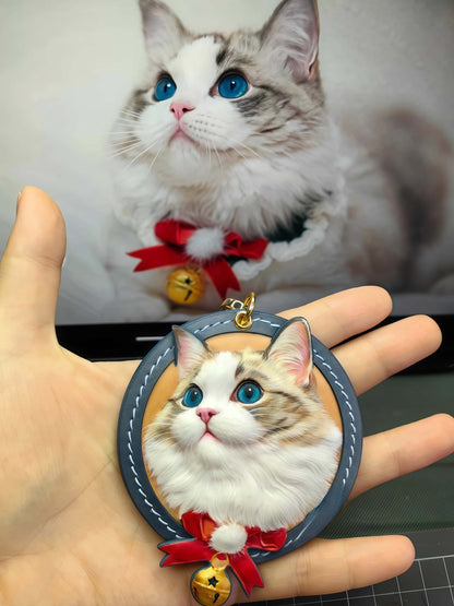 Custom Pet Leather Portraits