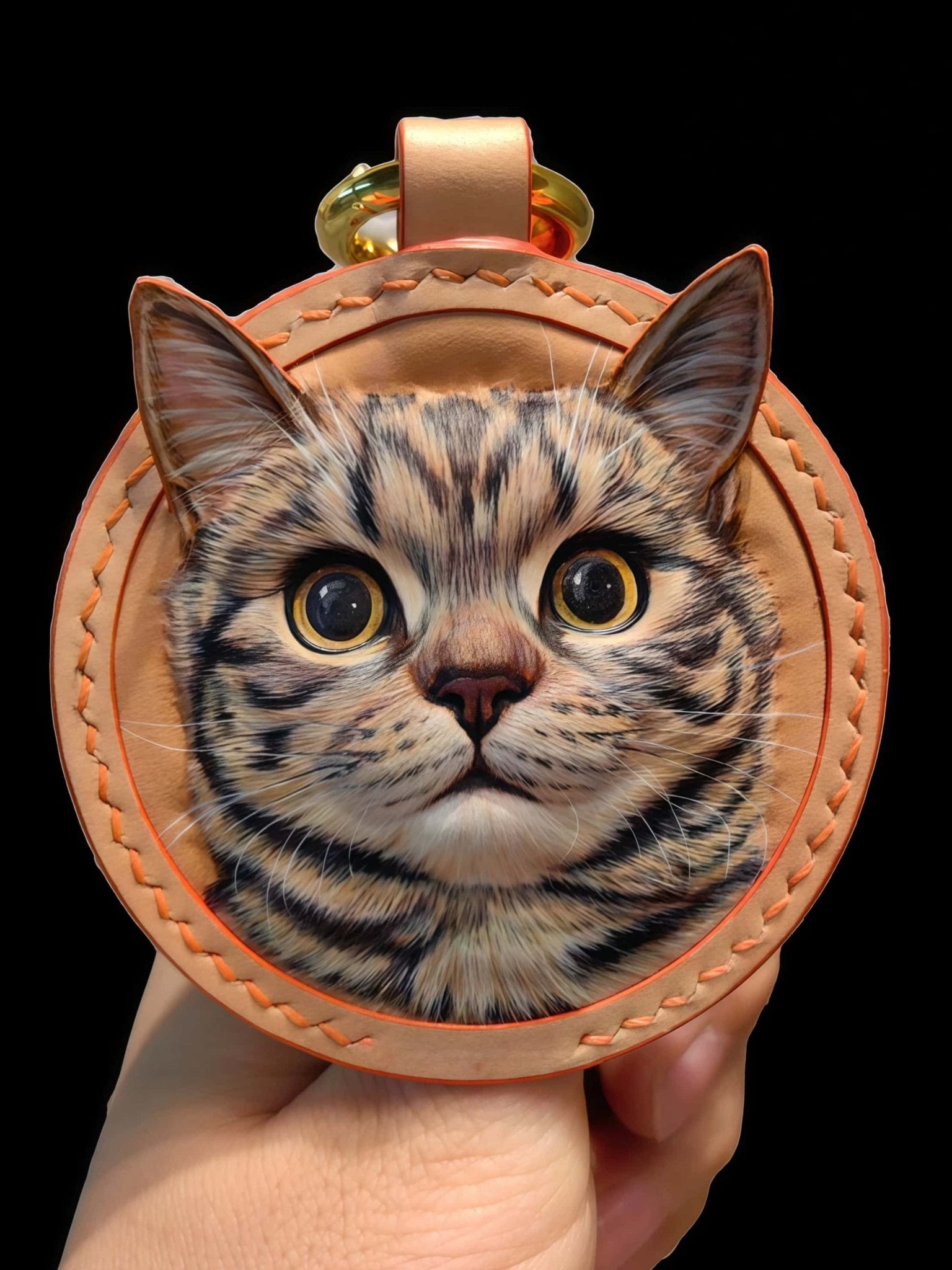 Custom Pet Leather Portraits