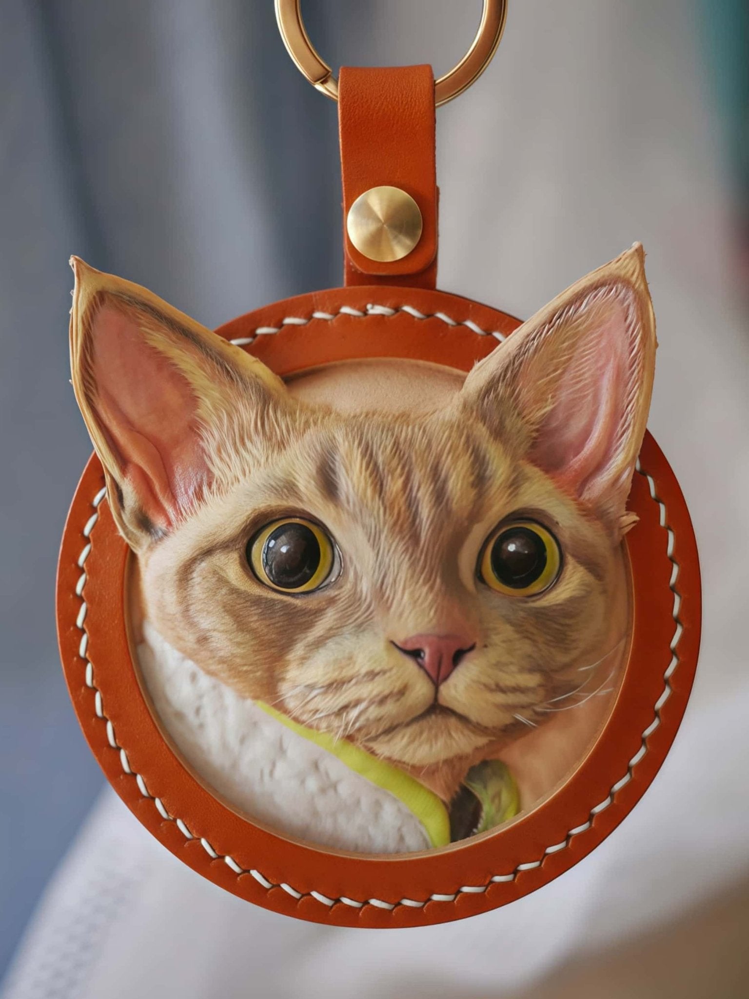 Custom Pet Leather Portraits