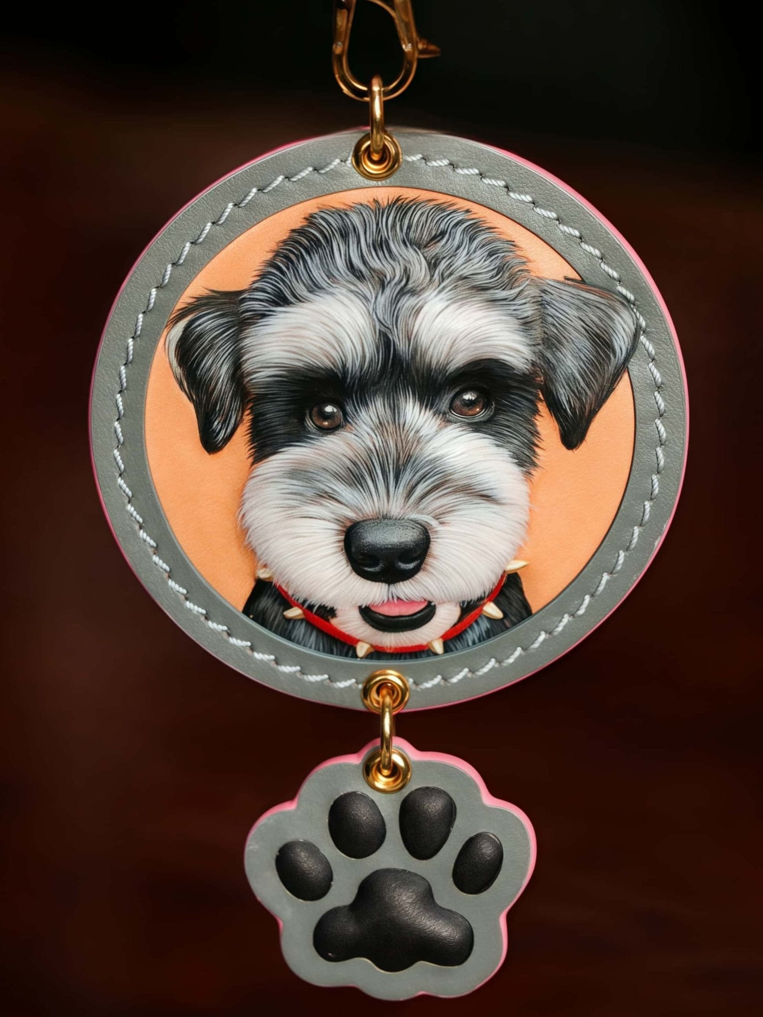 Custom Pet Leather Portraits