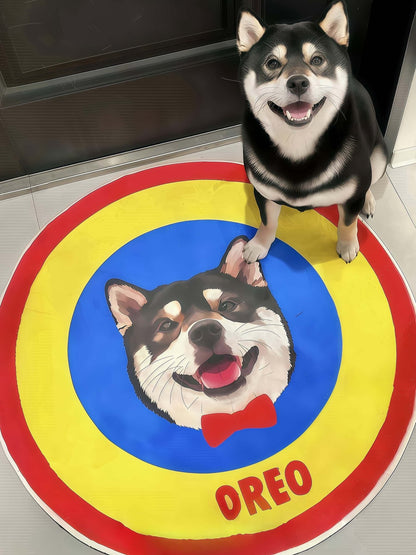 Custom Pet Mat (Round)