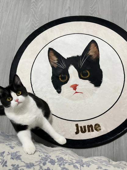 Custom Pet Mat (Round)