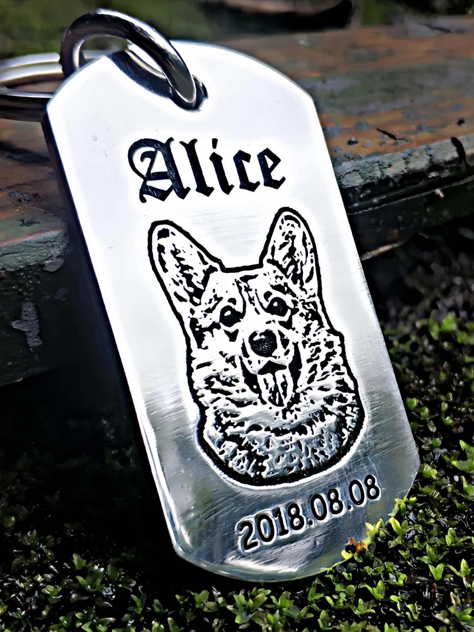 Custom Pet Tag - Classic Badge