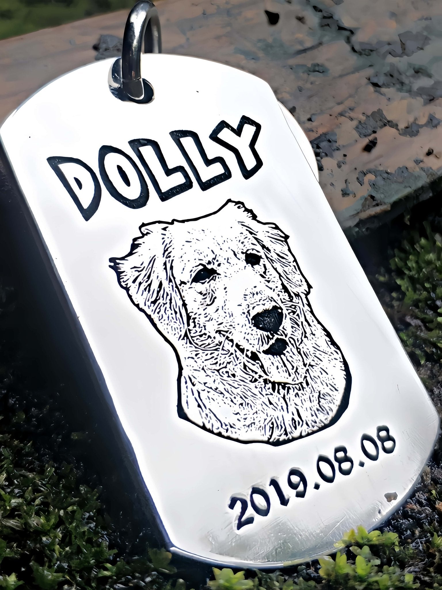 Custom Pet Tag - Classic Badge