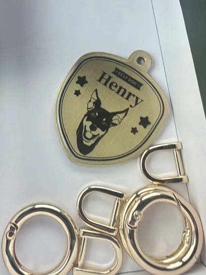 Custom Pet Tag - Shield Badge