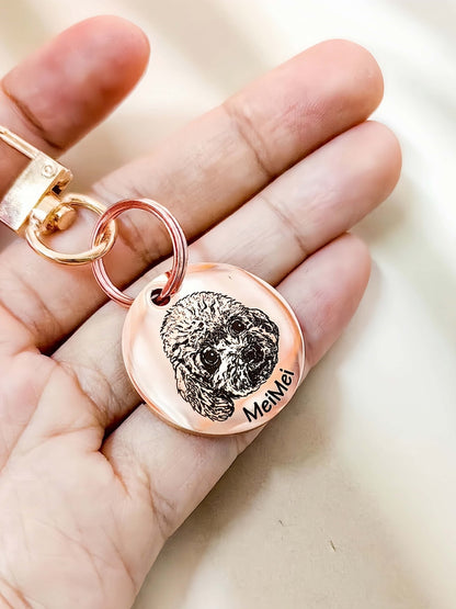 Custom Pet Tag - Vintage Medal