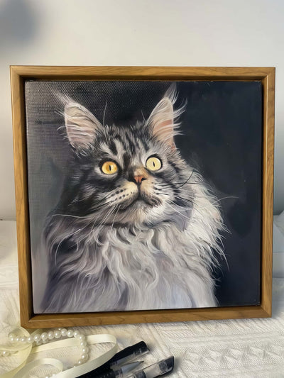 Custom Square Pet Portrait