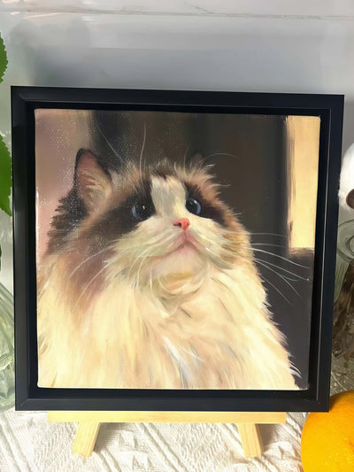 Custom Square Pet Portrait