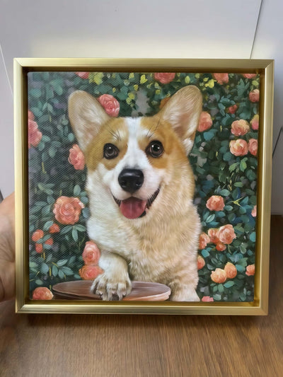 Custom Square Pet Portrait