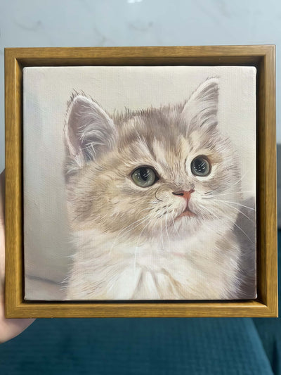 Custom Square Pet Portrait