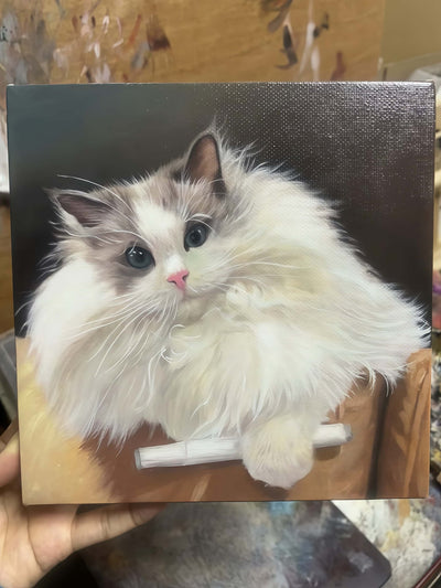 Custom Square Pet Portrait