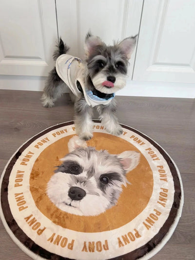 Personalized Pet Photo Art Rug