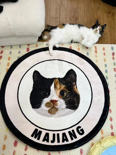 Personalized Pet Photo Art Rug