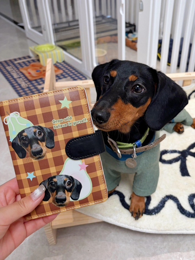 Personalized Pet Photo Art Card Holder